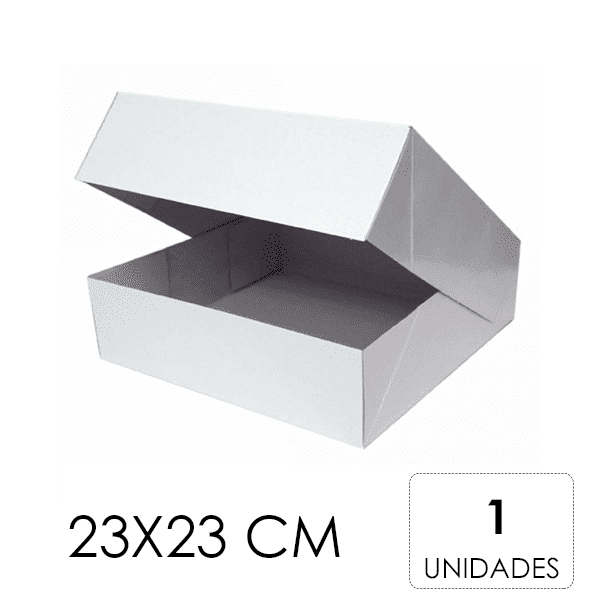 CAJA PASTELERIA 23x23 cm - 1 Unidad - Imagen 1