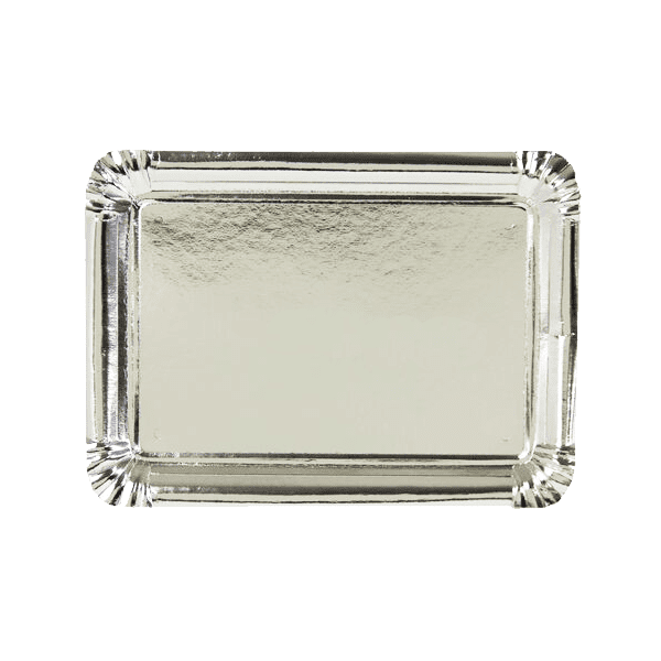 BANDEJAS N12 310 x 380 mm PLATA - 25 Unidades - Imagen 1