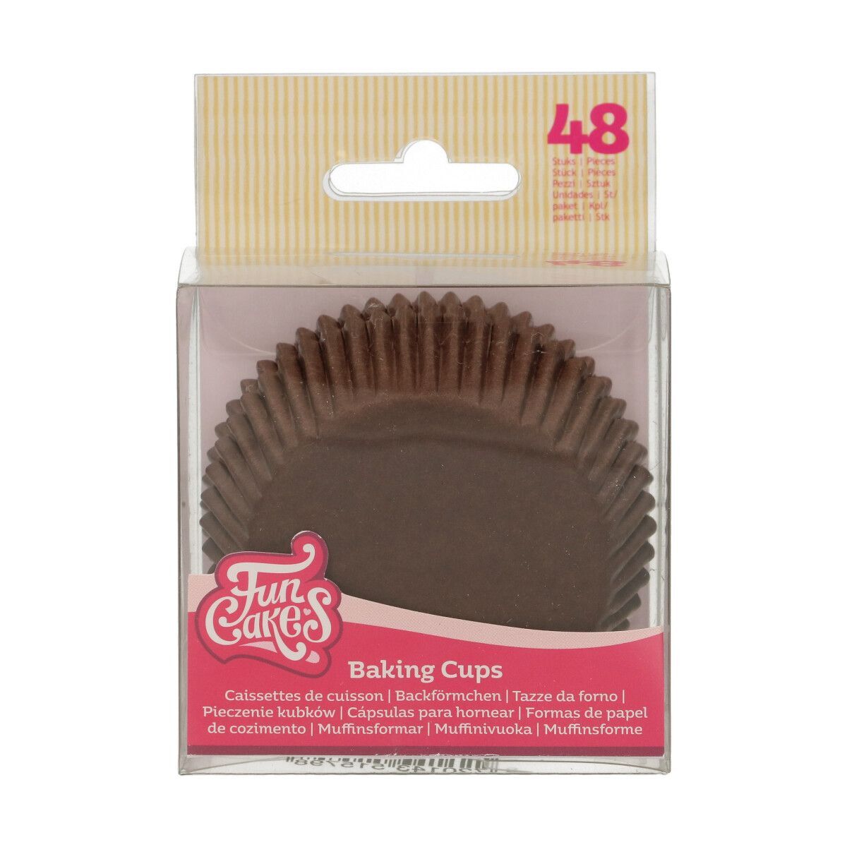 FUNCAKES CÁPSULAS PARA HORNEAR BROWN 48U - Imagen 1
