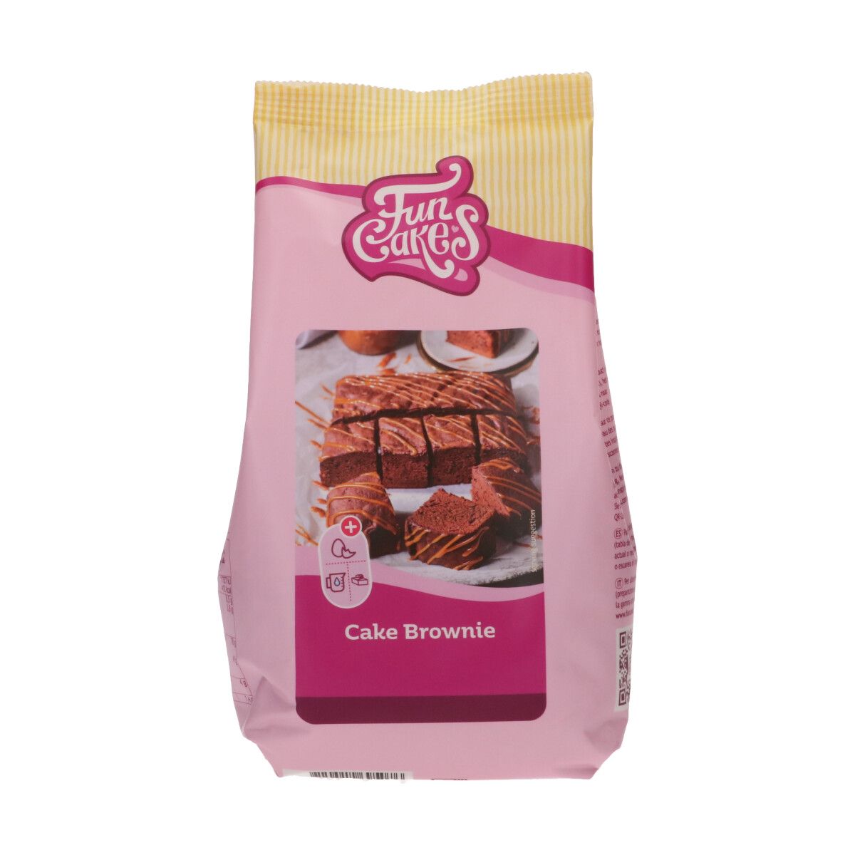FUNCAKES MIX FOR CAKE BROWNIE 500 G - Imagen 1