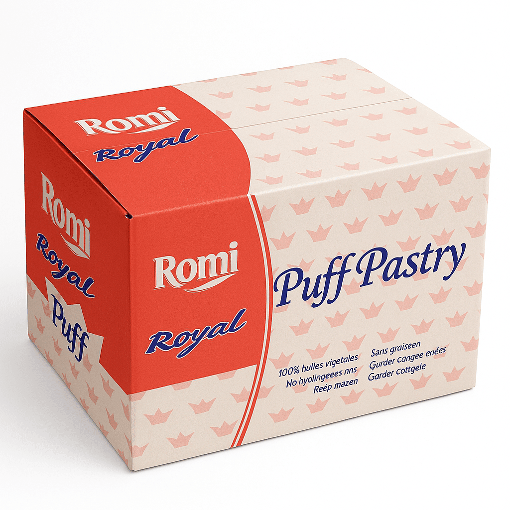 MARGARINA CROISSANT-HOJALDRE 4x2,5KG - ROMI - Imagen 1